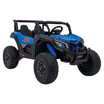 Duży Buggy dla dzieci UTV X3 Off-Road 2-osobowy 4 x 200W Niebieski BBH-028.NIE